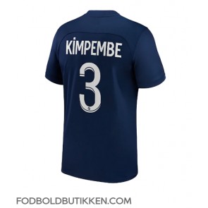 Paris Saint-Germain Presnel Kimpembe #3 Hjemmebanetrøje 2022-23 Kortærmet